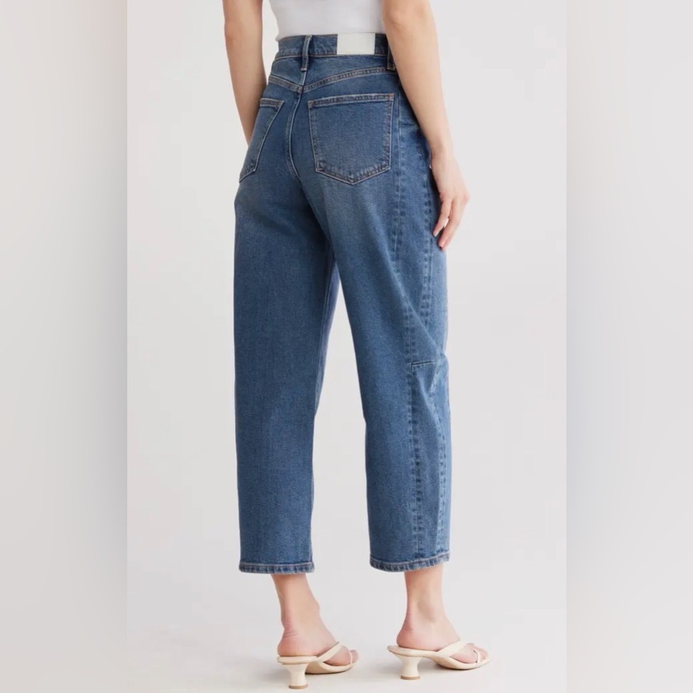pistola Blue High-Rise Straight Jeans - Picture 2 of 8